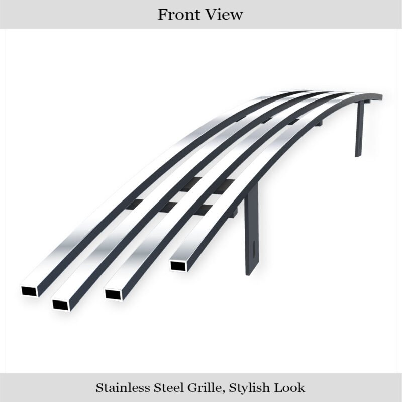 Fits 2011-2014 Chrysler 300 (Not For SRT8 And John Varvatos Limited Edition)/2011-2014 Chrysler 300C (Not For SRT8 And John Varvatos Limited Edition) Lower Bumper Stainless Steel Billet Grille