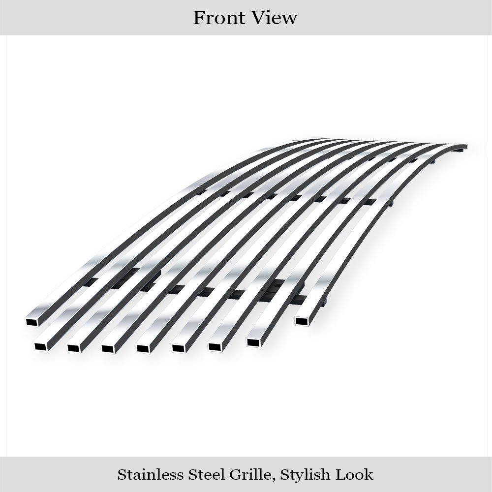 Fits 2003-2006 Volvo XC90 Main Upper Stainless Steel Billet Grille