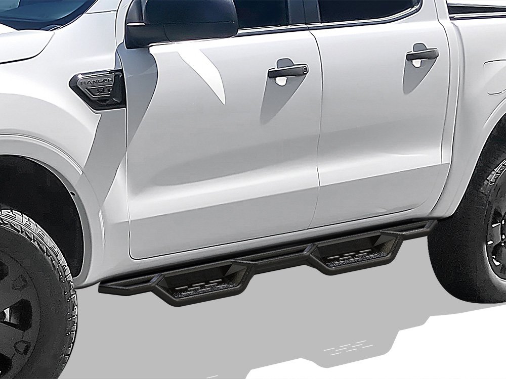 Fits 2019-2023 Ford Ranger Super Crew Cab| 4-Door Both Sides Side Armor