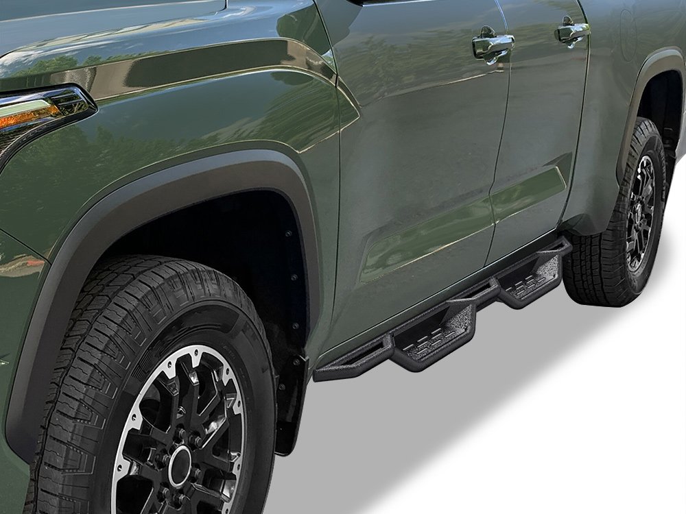 Fits 2022-2025 Toyota Tundra Double Cab Both Sides Side Armor