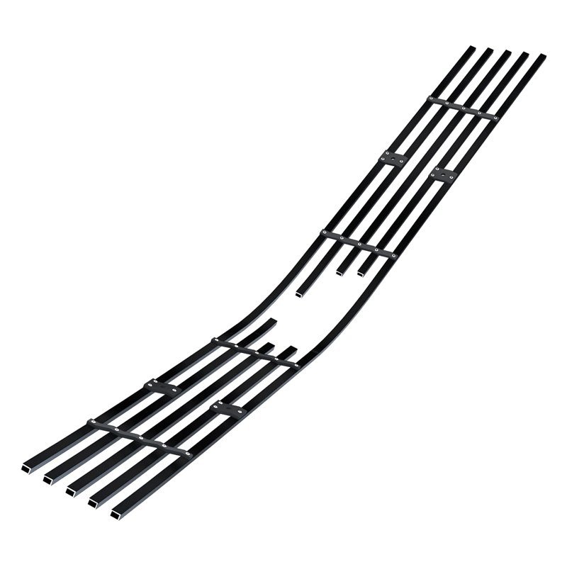 Fits 2014-2015 Chevy Camaro SS /2014-2015 Chevy Camaro LS /2014-2015 Chevy Camaro LT Main Upper Black Stainless Steel Billet Grille - Image 2