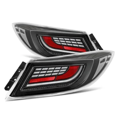 Fits 21-25 Toyota GR86/Subaru BRZ LUXX-Series LED Tail Lights Alpha-Black