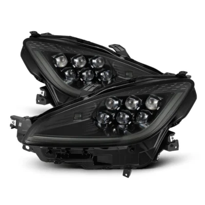 Fits 21-25 Toyota GR86/Subaru BRZ NOVA-Series LED Projector Headlights Alpha-Black