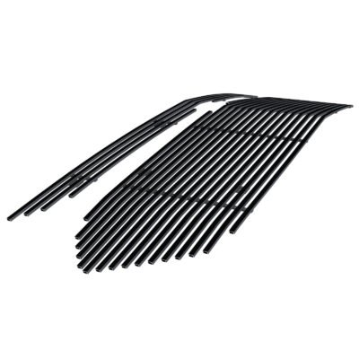 Fits 2018-2021 Chevy Traverse Not For High Country Main Upper Black Stainless Steel Billet Grille