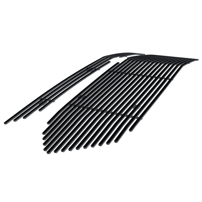 Fits 2018-2021 Chevy Traverse Not For High Country Main Upper Black Stainless Steel Billet Grille