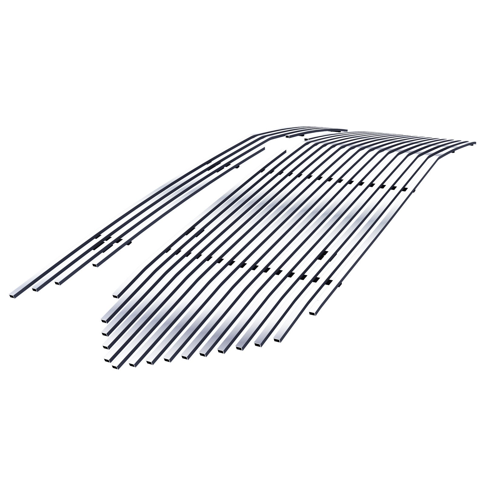 Fits 2018-2021 Chevy Traverse Not For High Country Main Upper Stainless Steel Billet Grille