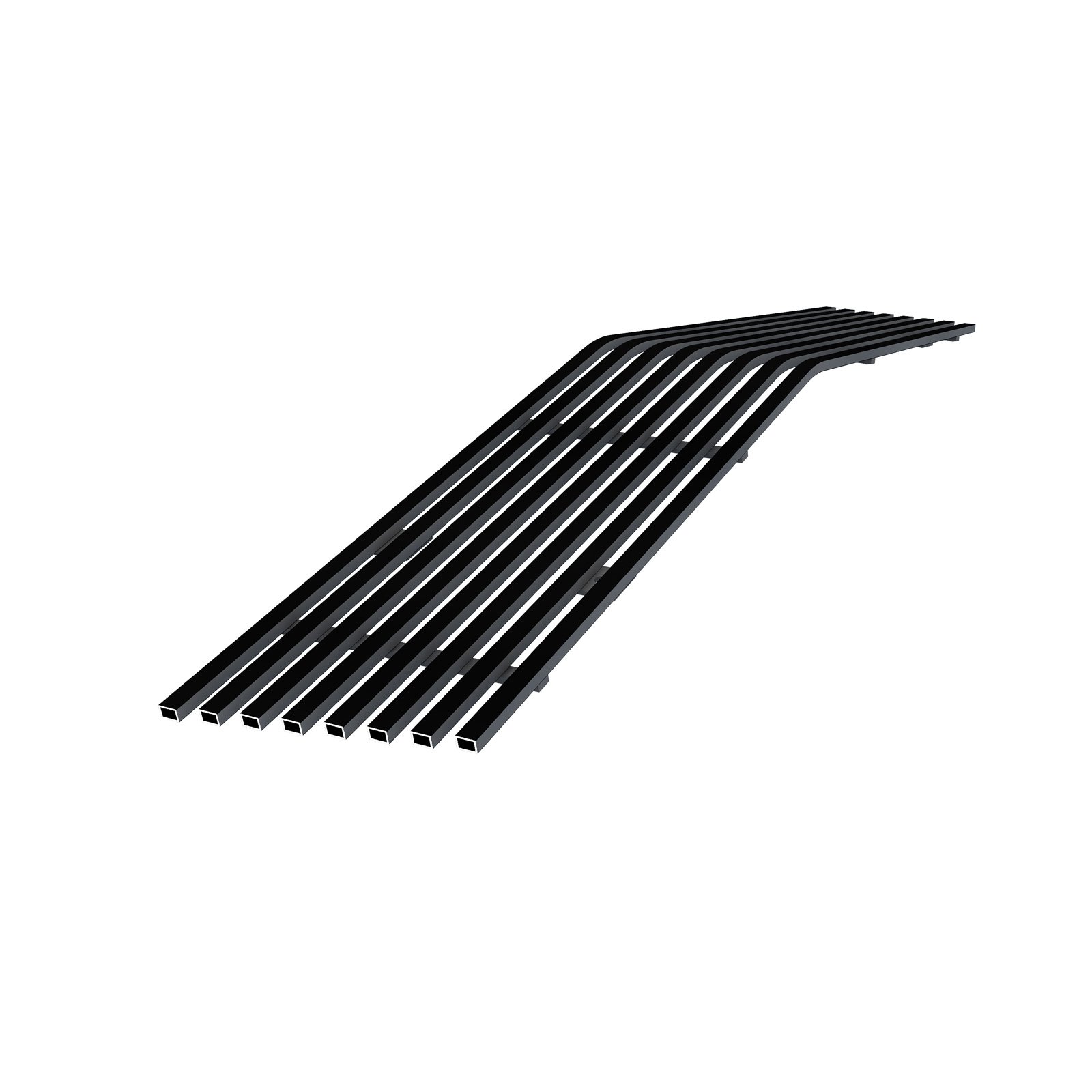 Fits 2018-2021 Chevy Traverse Lower Bumper Black Stainless Steel Billet Grille