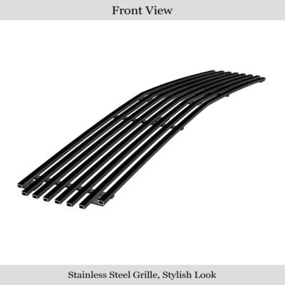 Fits 1982-1987 Chevy Camaro Z28 Lower Bumper Black Stainless Steel Billet Grille