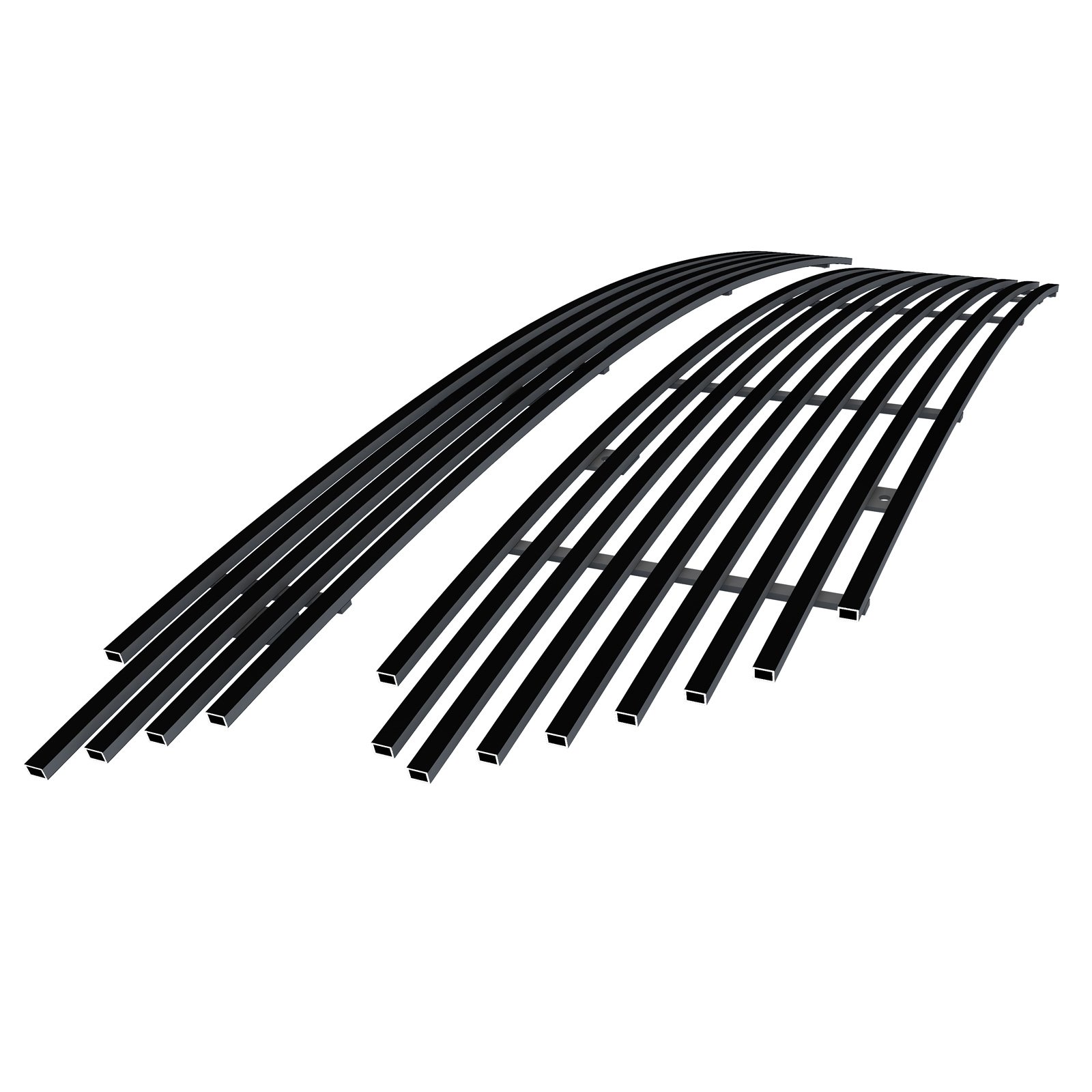 Fits 2021-2023 Chevy Trailblazer ACTIV Main Upper Black Stainless Steel Billet Grille
