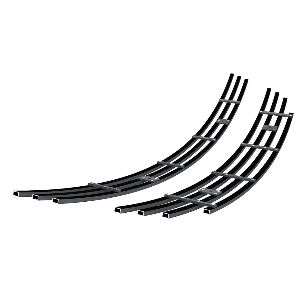 Fits 2005-2010 Chevy Cobalt Main Upper Black Stainless Steel Billet Grille - Image 2