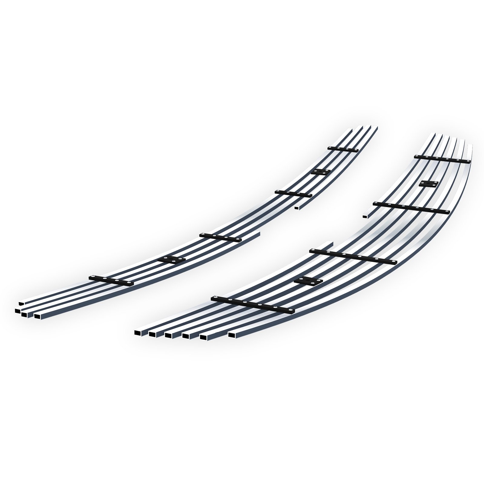 Fits 2013 Chevy Malibu Main Upper Stainless Steel Billet Grille - Image 2