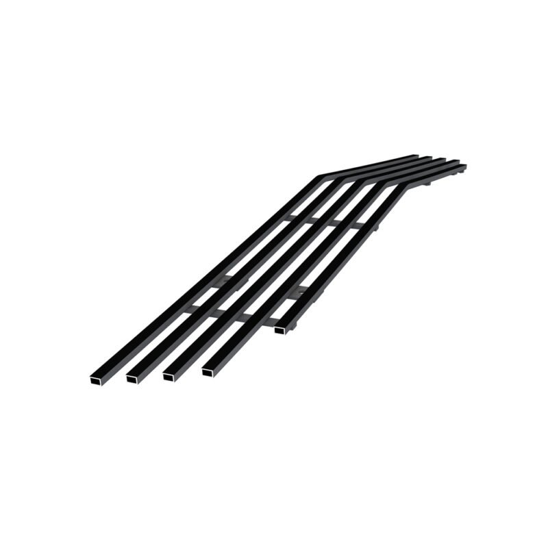 Fits 2013 Chevy Malibu Lower Bumper Black Stainless Steel Billet Grille