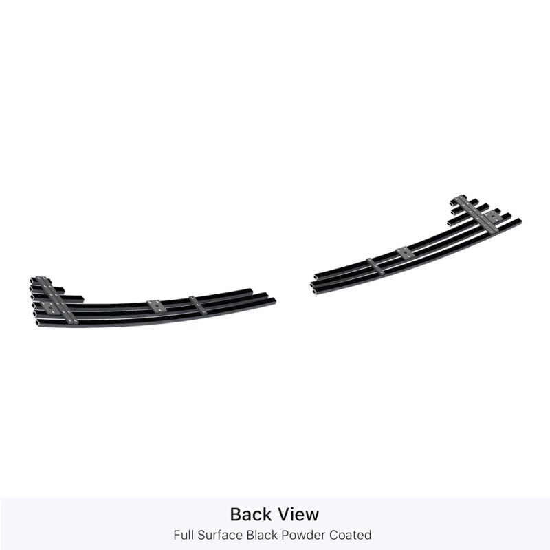 Fits 2014-2016 Chevy Impala Only for LTZ Fog Light Cover Black Stainless Steel Billet Grille - Image 2