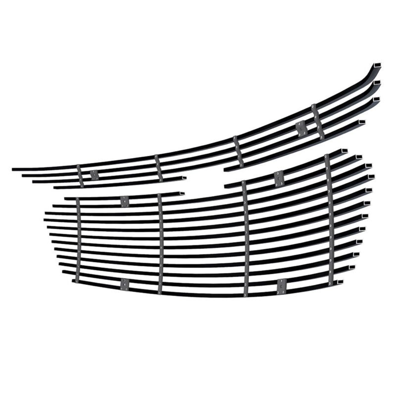 Fits 2016-2016 Chevy Malibu Limited (2016 Malibu fits Limited model only)/2014-2015 Chevy Malibu Main Upper Black Stainless Steel Billet Grille - Image 2
