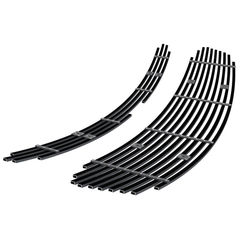 Fits 2015 Chevy Cruze Main Upper Black Stainless Steel Billet Grille - Image 2