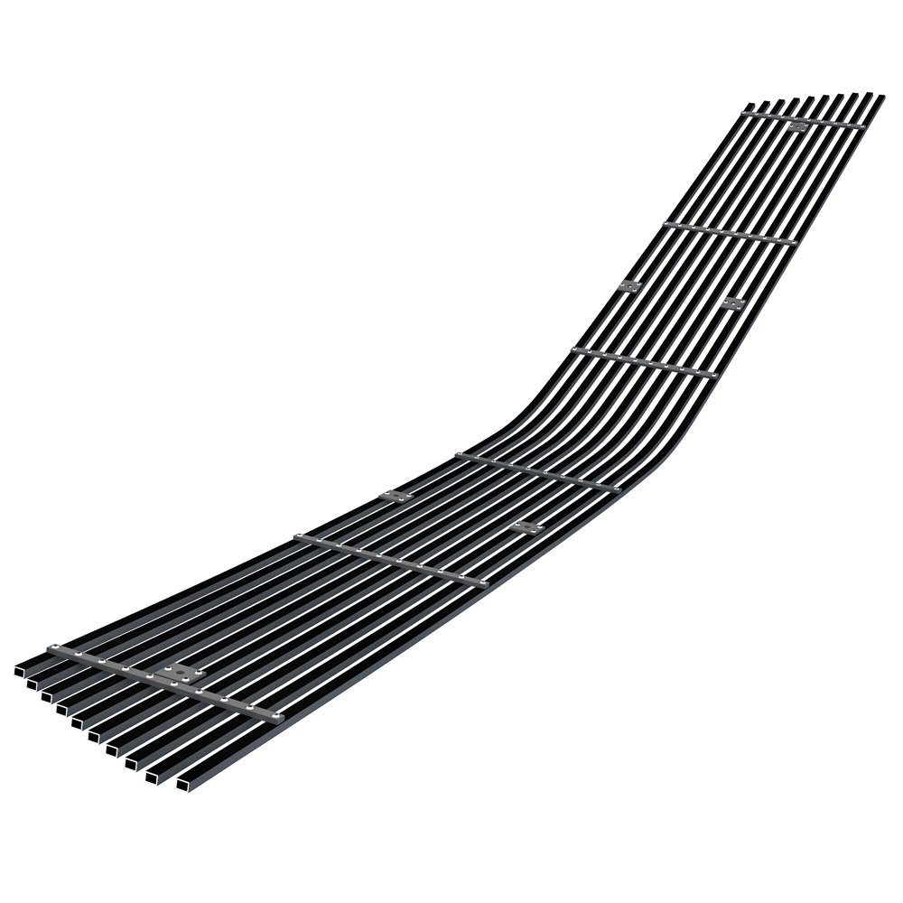Fits 2016-2018 Chevy Camaro LT Lower Bumper Black Stainless Steel Billet Grille - Image 2