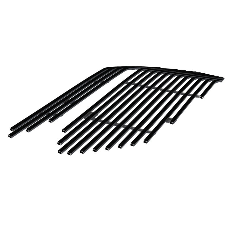 Fits 2016-2017 Chevy Equinox Main Upper Black Stainless Steel Billet Grille