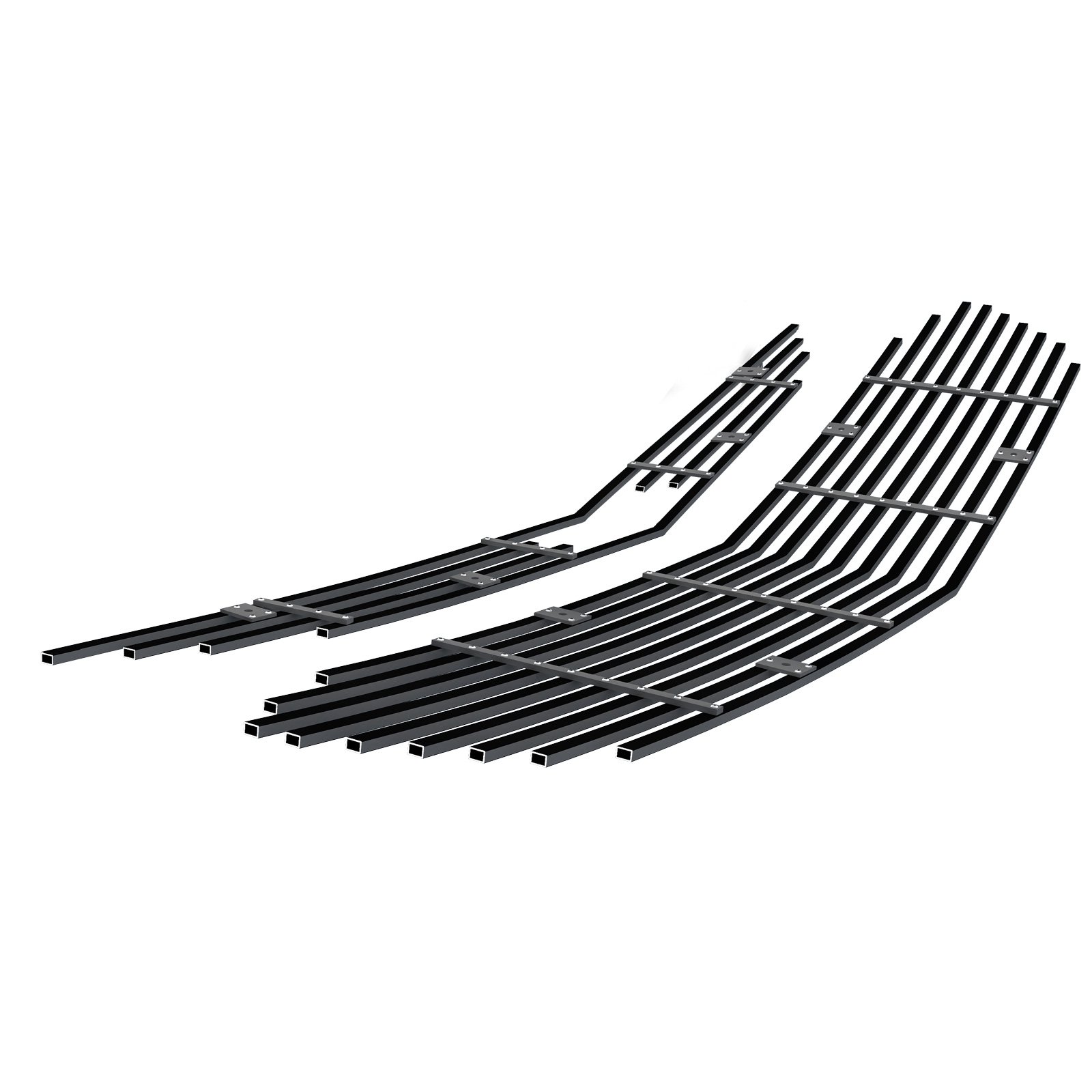 Fits 2016-2018 Chevy Cruze Not for RS Package Main Upper Black Stainless Steel Billet Grille - Image 2