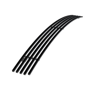 Fits 2006-2009 Chevy Trailblazer LT Not For LS/SS Lower Bumper Black Stainless Steel Billet Grille