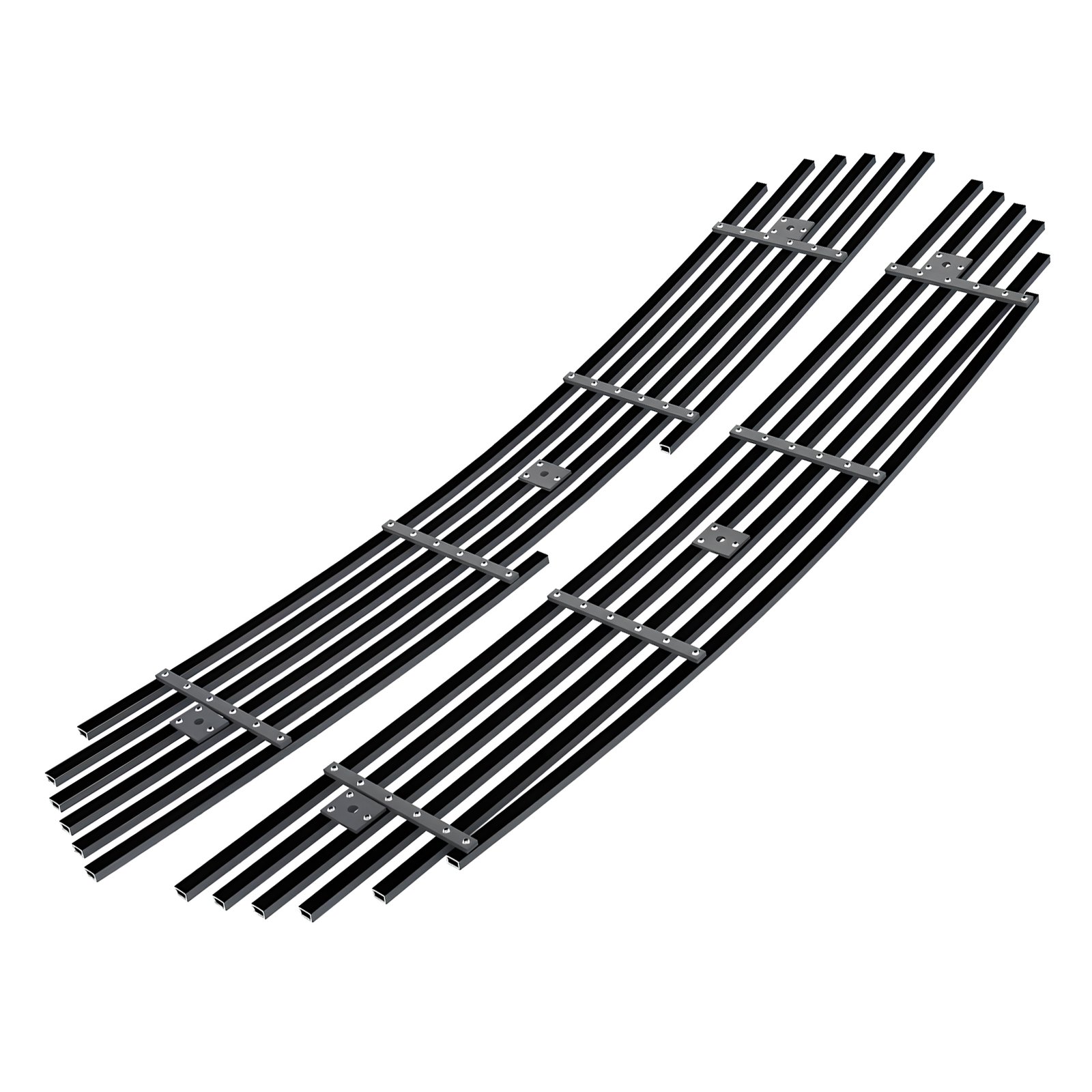 Fits 2012-2016 Chevy Sonic Not For RS Models Main Upper Black Stainless Steel Billet Grille - Image 2