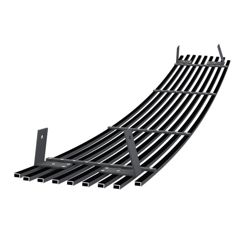 Fits 1988-1992 Chevy Camaro Lower Bumper Black Stainless Steel Billet Grille - Image 2