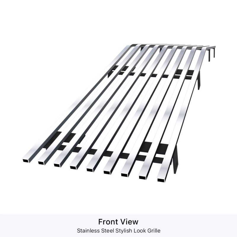 Fits 1982-1987 Chevy EL Camino /1982-1983 Chevy Malibu Main Upper Stainless Steel Billet Grille