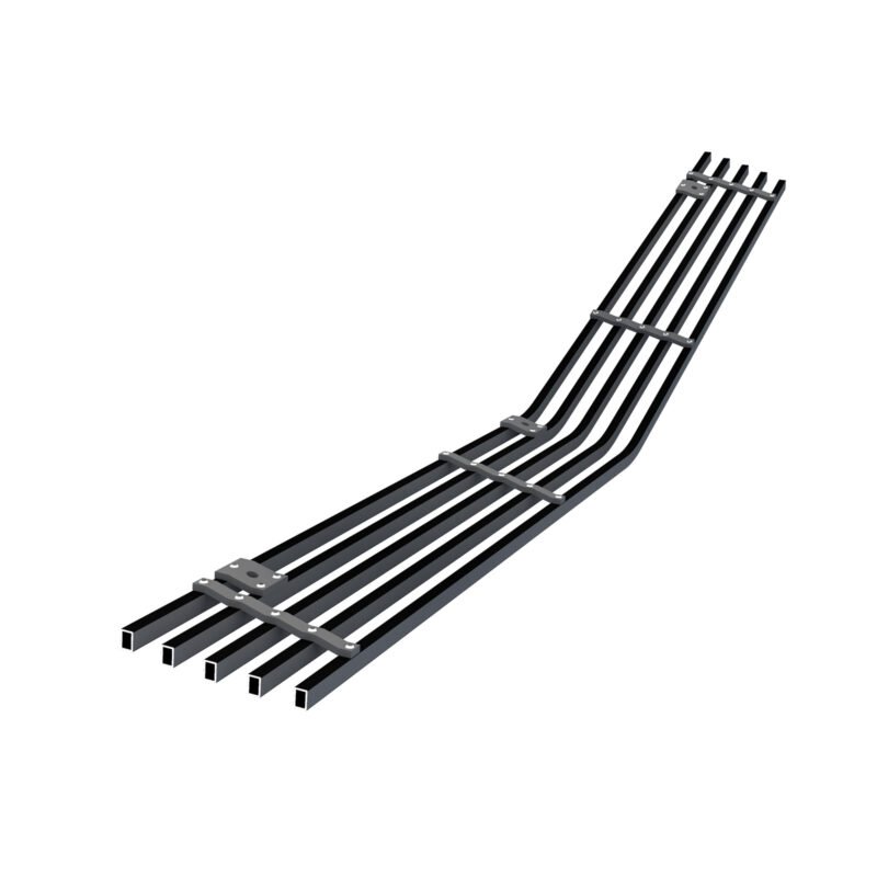 Fits 1978-1981 Chevy Camaro Lower Bumper Black Stainless Steel Billet Grille - Image 2