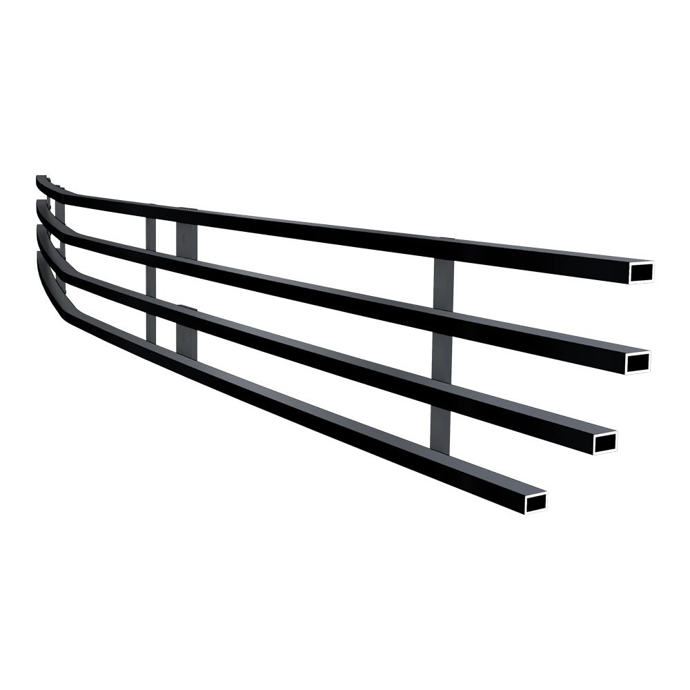 Fits 1993-1997 Chevy Camaro Main Upper Black Stainless Steel Billet Grille