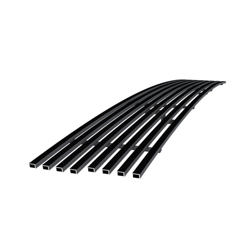 Fits 2003-2004 Lincoln Navigator Lower Bumper Black Stainless Steel Billet Grille
