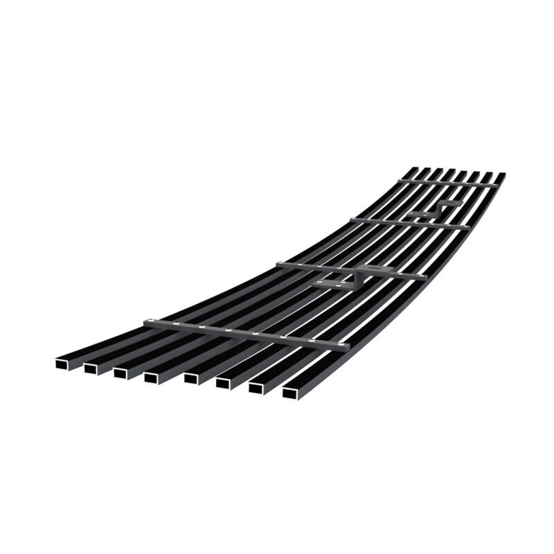 Fits 2003-2004 Lincoln Navigator Lower Bumper Black Stainless Steel Billet Grille - Image 2