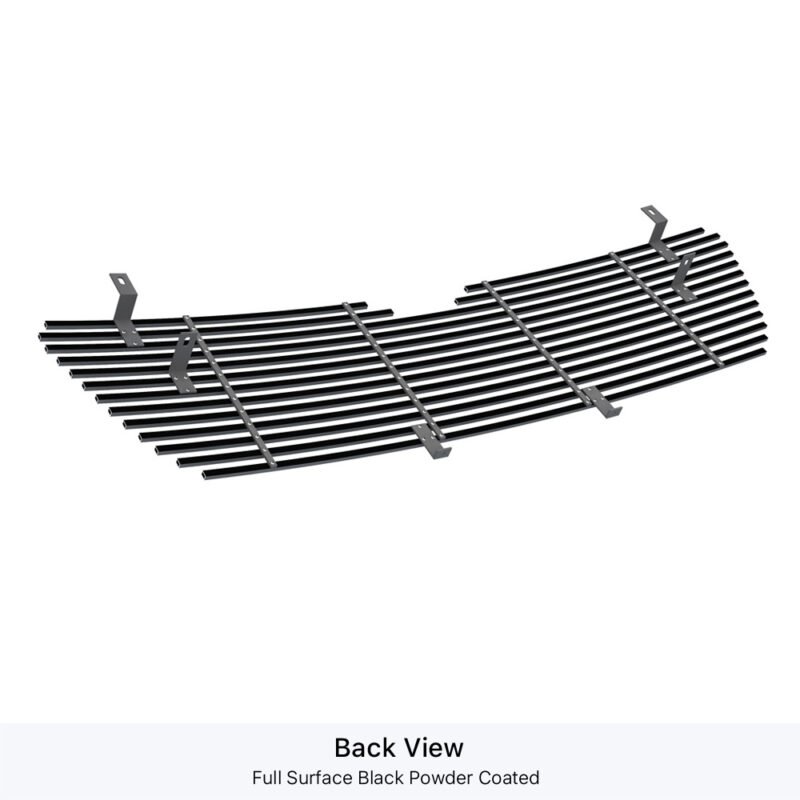 Fits 2003-2006 Lincoln Navigator Main Upper Black Stainless Steel Billet Grille - Image 2