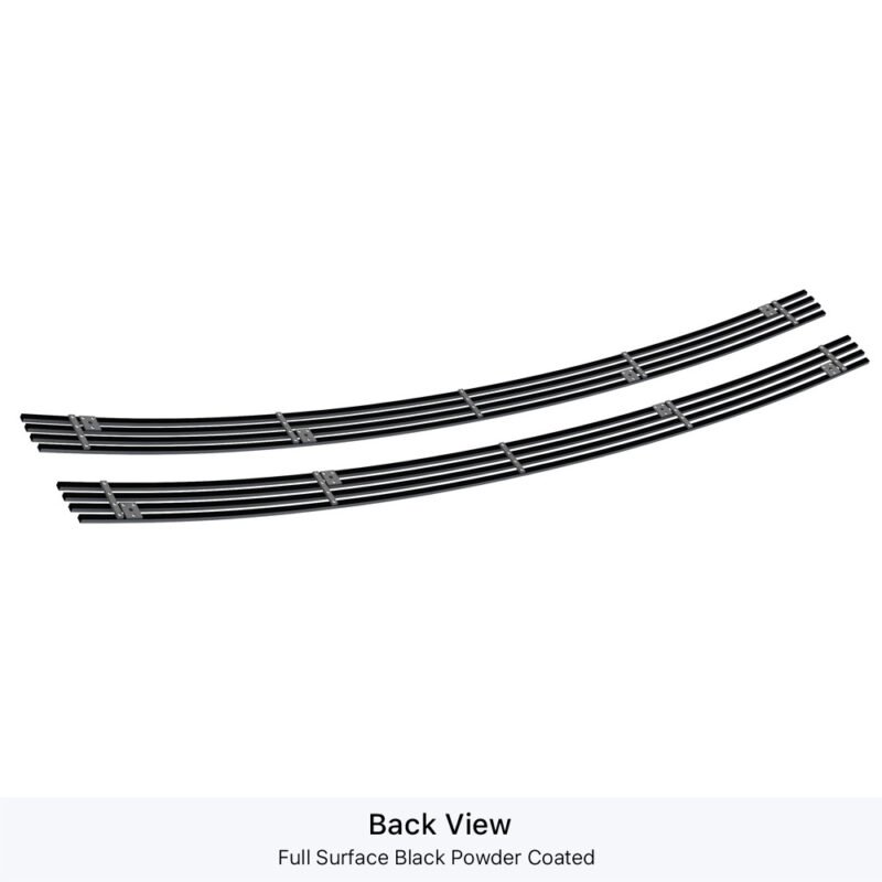 Fits 2005-2006 Lincoln Navigator Lower Bumper Black Stainless Steel Billet Grille - Image 2
