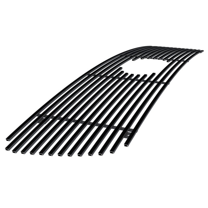 Fits 2007-2009 Toyota Tundra With Logo Show Main Upper Black Stainless Steel Billet Grille