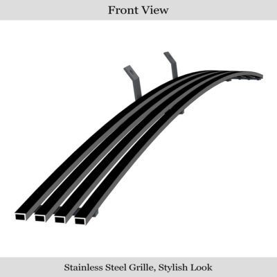 Fits 1999-2002 Toyota Tundra Lower Bumper Black Stainless Steel Billet Grille