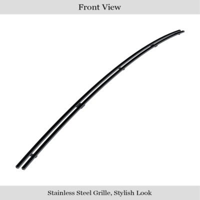 Fits 2014-2021 Toyota Tundra Hood Scoop Black Stainless Steel Billet Grille