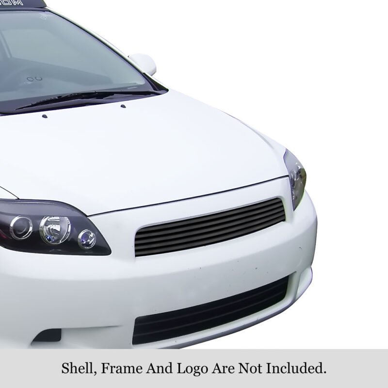 Fits 2005-2010 Scion TC Main Upper Black Stainless Steel Billet Grille - Image 3