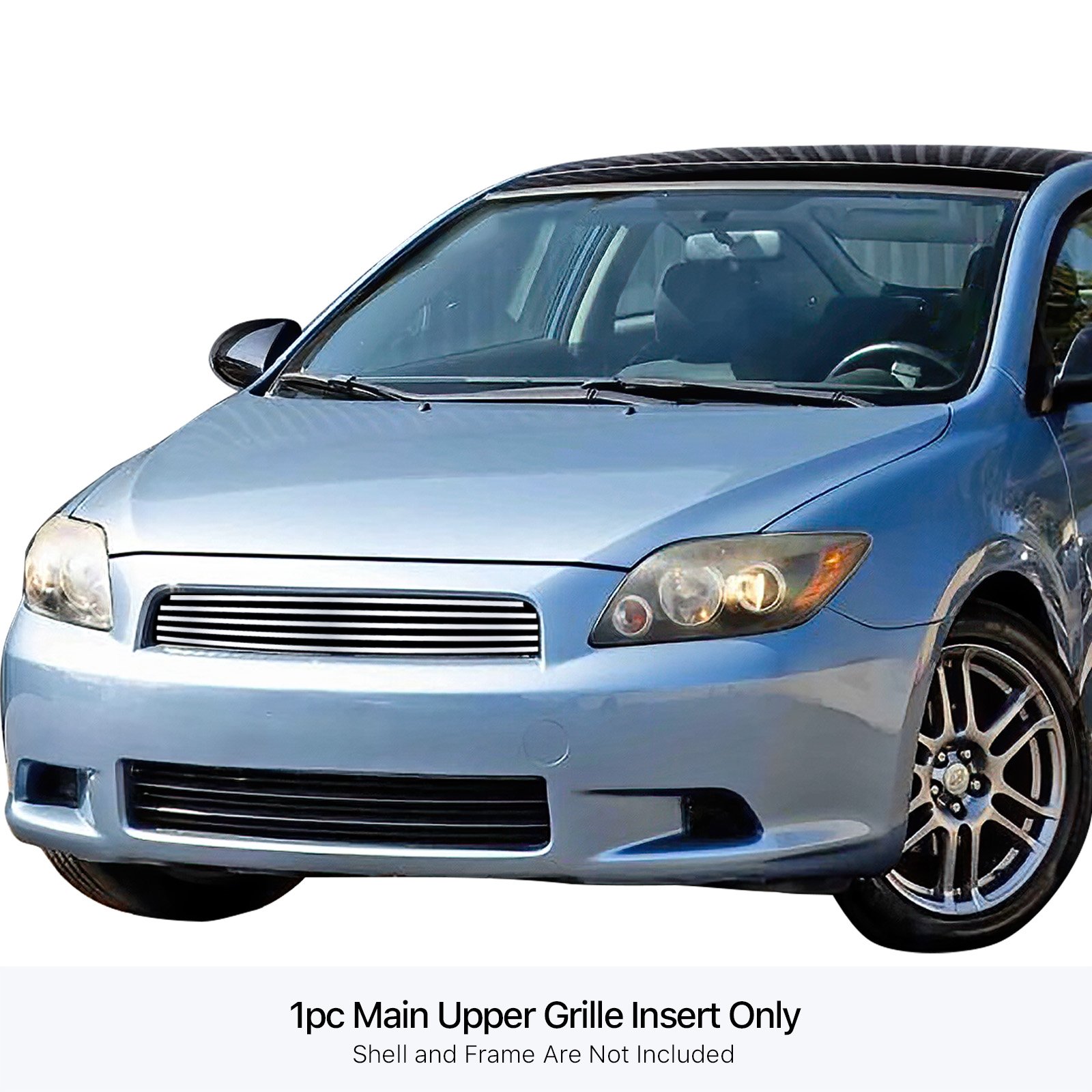 Fits 2005-2010 Scion TC Main Upper Stainless Steel Billet Grille - Image 3