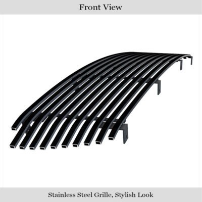 Fits 1999-2002 Toyota Tundra Not For Iven Stewart Edition Main Upper Black Stainless Steel Billet Grille