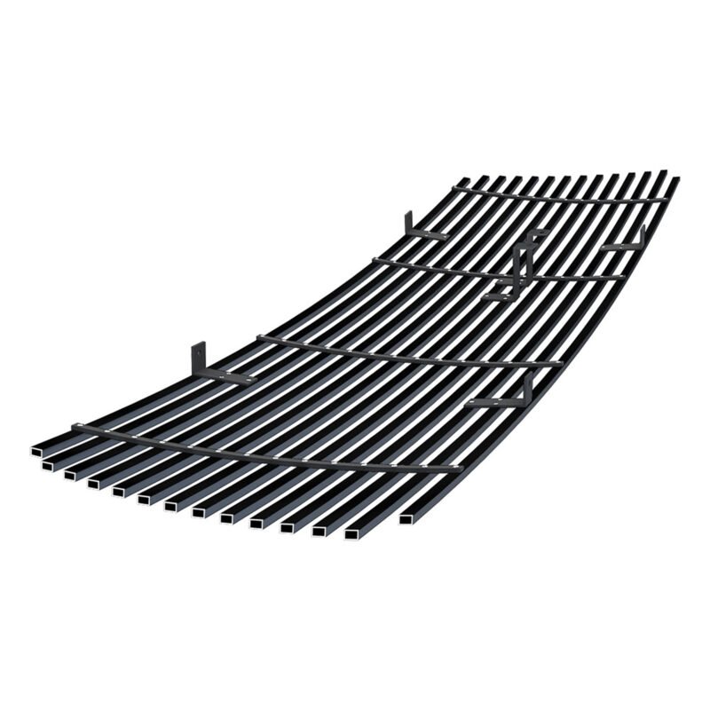 Fits 2010-2013 Toyota Tundra 1 PC Without Logo Show Main Upper Black Stainless Steel Billet Grille - Image 3