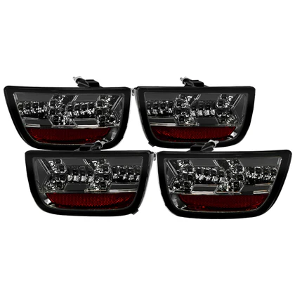 Fits Chevy Camaro 10-13 LED Tail Lights - Smoke