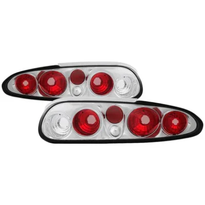 Fits Chevy Camaro 93-02 Euro Style Tail Lights - Chrome