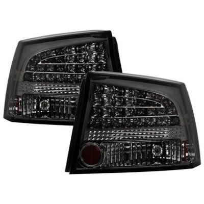 Fits Dodge Charger 09-10 LED Tail Lights - Smoke
