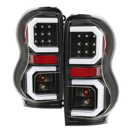 Fits ( Spyder ) Dodge Durango 04-09 LED Tail Lights - Black
