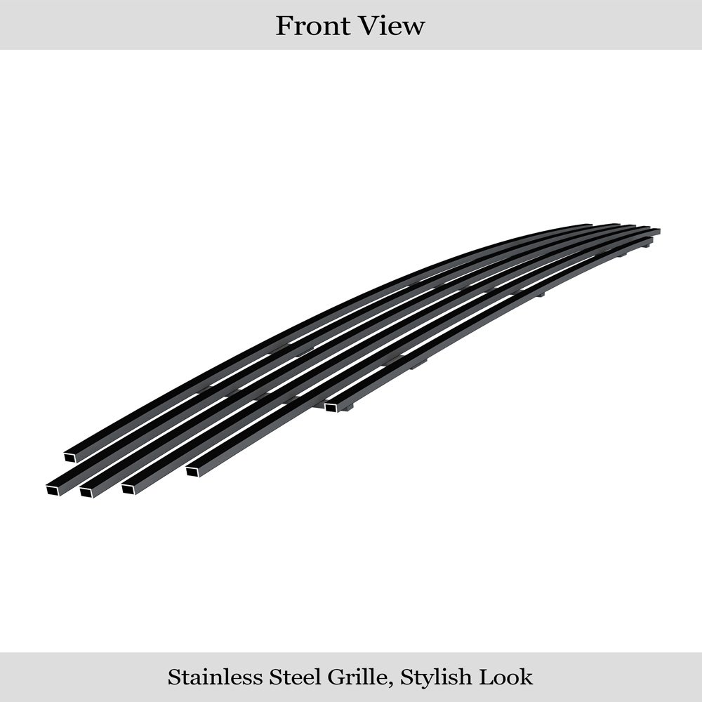 Fits 1997-2004 Dodge Dakota /1998-2003 Dodge Durango Lower Bumper Black Stainless Steel Billet Grille