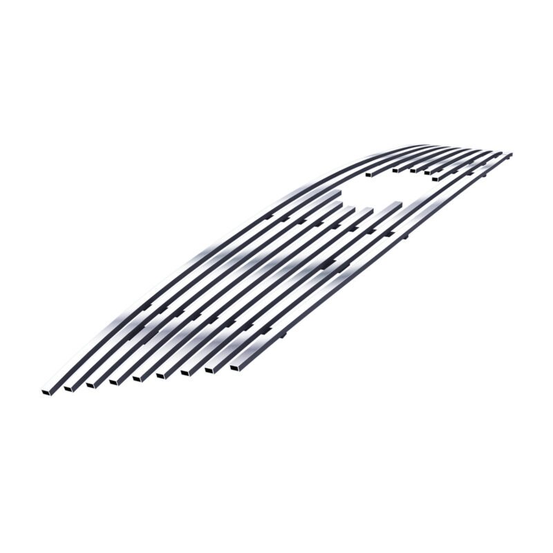 Fits 2005-2007 Ford Five Hundred With Logo Show Main Upper Stainless Steel Billet Grille