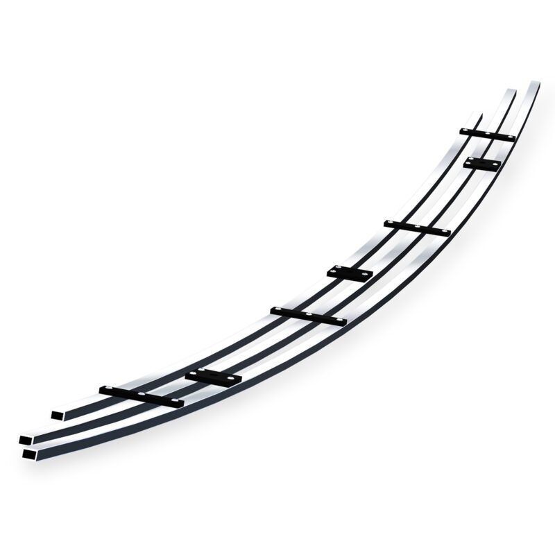 Fits 2008-2011 Ford Focus Not For RS and XR Model Main Upper Stainless Steel Billet Grille - Image 2