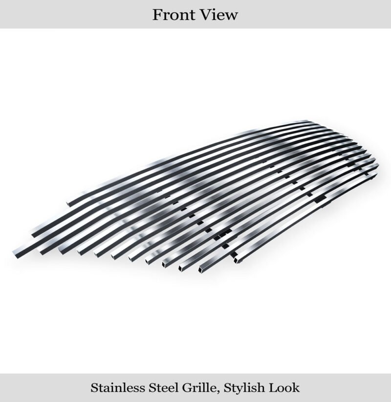 Fits 2016-2018 Honda HR-V Main Upper Stainless Steel Billet Grille