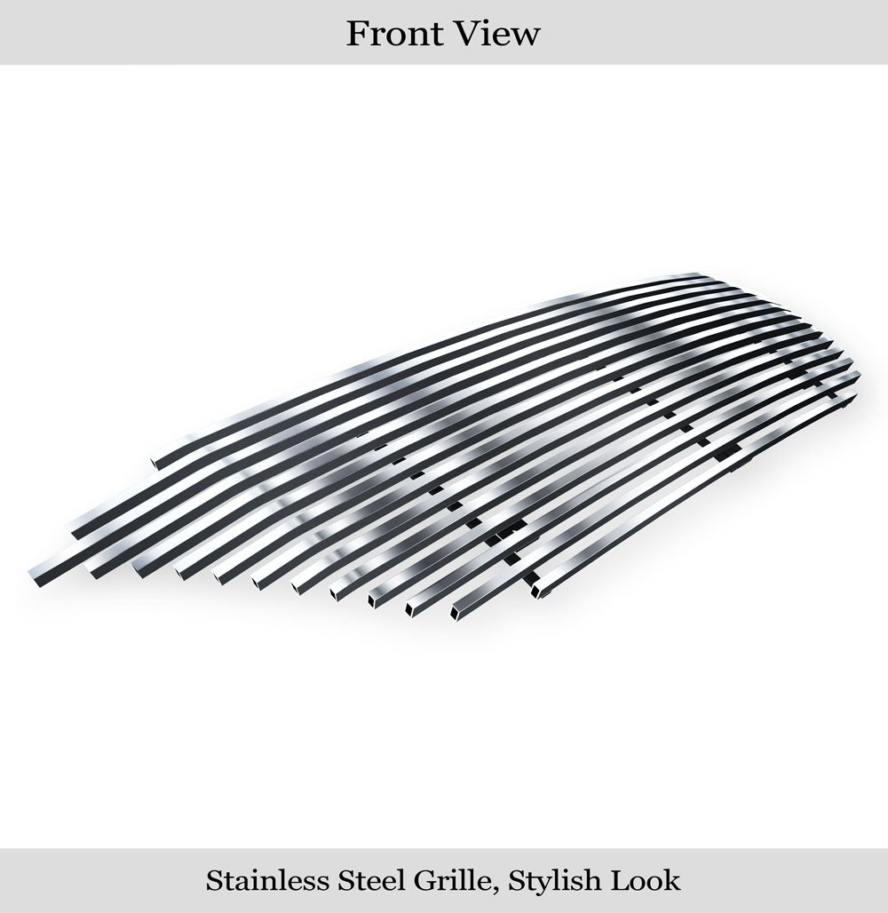 Fits 2016-2018 Honda HR-V Main Upper Stainless Steel Billet Grille