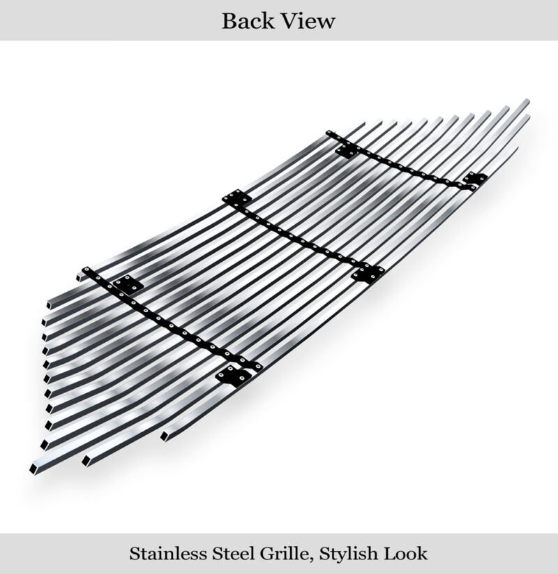 Fits 2016-2018 Honda HR-V Main Upper Stainless Steel Billet Grille - Image 2