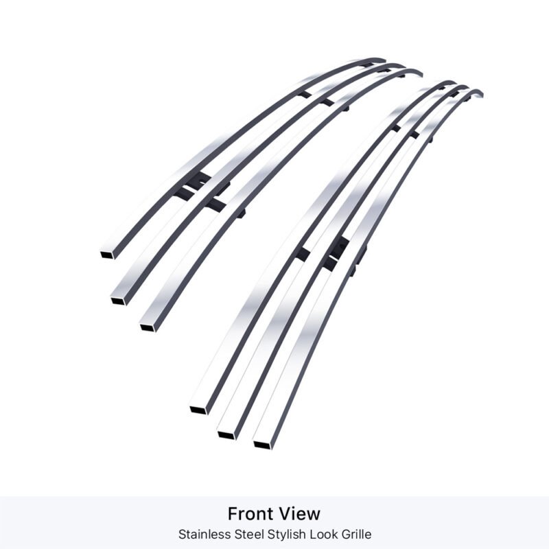 Fits 2009-2011 Honda Civic Sedan/2009-2011 Honda Civic Hybrid Sedan Lower Bumper Stainless Steel Billet Grille